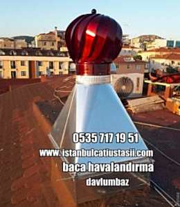 Baca havalandırma rüzgar gülü fiyatları- Çatı davlumbaz bacası-