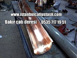 Bakır dere imalatı fiyatları, Bakır oluk imalatı fiyatları-