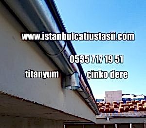 Çinko deresi, Titanyum çinko kaplama, Titanyum çinko bakır kaplama fiyatları, Bakır kelepceli,