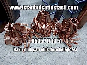 Bakır dere- Bakır oluk kelepçesi- Bakır oluk kelepçesi fiyatları- Çinko oluk kelepçesi fiyatları- Çinko bakır oluk kelepce fiyatları-