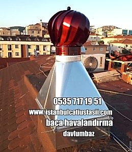 Baca havalandırma rüzgar gülü fiyatları- Çatı davlumbaz bacası-