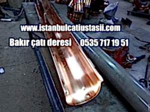 Bakır dere imalatı fiyatları, Bakır oluk imalatı fiyatları-