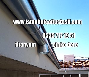 Çinko deresi, Titanyum çinko kaplama, Titanyum çinko bakır kaplama fiyatları, Bakır kelepceli,