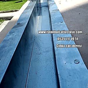 Çinko çatı gizli deresi fiyatları- Çinko dere- Çinko çatı oluk fiyatları-
