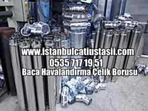 Paslanmaz çatı bacası- Paslanmaz  çelik çatı bacası- Çatı mutfak bacası havalandırma fiyatları- Mutfak bacası havalandırma rüzgar gülü fiyatları-